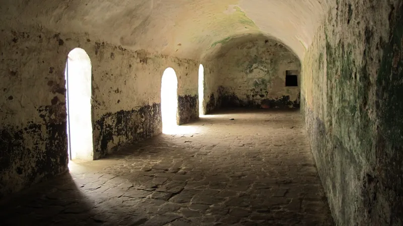 The Slave Dungeons of Elmina Castle
