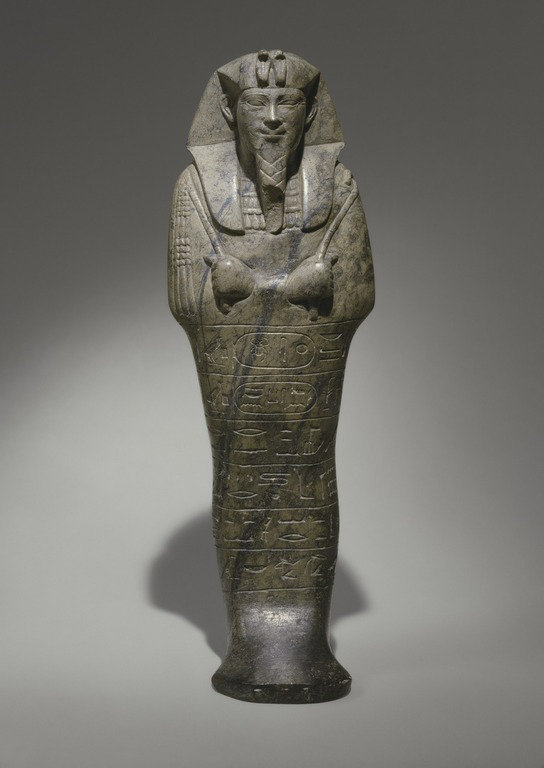 A steatite funerary figurine of King Senkamanisken.